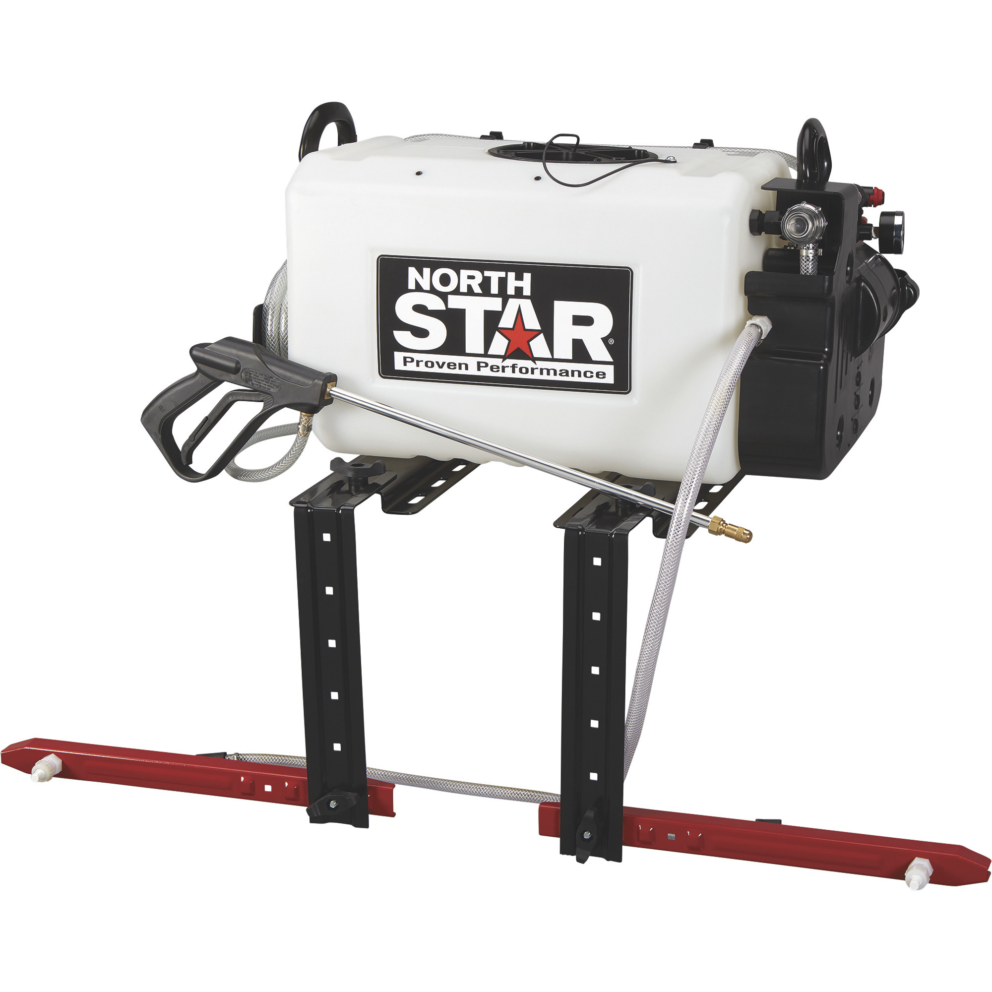 NorthStar ATV Broadcast and Spot Sprayer with 2-Nozzle Boom, 16-Gallon Capacity, 2.2 GPM, 12 Volt DC